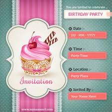 Designing your own custom birthday invitations is a piece of cake when you start with one of the birthday invitation design templates in our online library and use our online invitation maker. Create Birthday Party Invitations Card Online Free