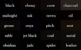 Hier Sind Die Namen Aller Erdenklichen Farben Writing Color Names Colors Name In English