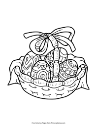 It may not be the most wonderful time of the year, but with warmer temperatures, the opening days of baseball and the spring holidays of easter and passover, it&apos. Easter Basket Coloring Page Free Printable Pdf From Primarygames