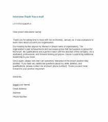 Sending an after interview thank you letter will help you make a good impression on the employer. Sample Thank You Letter After Interview Email Or Mail Cute766