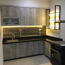 Dapur gas almost anything for sale in malaysia mudah my find almost. Jual Kitchen Set Dapur Minimalis Kabinet Dapur Kab Tangerang Akm Interior Tokopedia