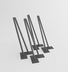pieces detachees gentlemen designers pied epingle pied de table metal mobilier scandinave