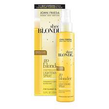 john frieda go blonder lightening spray hair lightening spray how to lighten hair blonde hair care