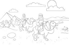 God made a covenant with abram and says he will father a great nation. Bible Genesis Old Testament Coloring Book Binding Of Abram And Sarai Coloring Page Clipart Large Size Png Image Pikpng
