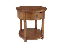 Broyhill 3397 012 Attic Heirlooms Round End Table Broyhill Furniture Oak End Tables End Tables