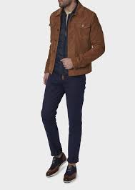 Blouson zippé en daim by spontini pour homme. Acheter Blouson Daim Off 60 Jaibalajigroup In