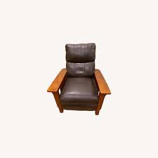 Due to a broken back i need to sleep in a recliner i need to sleep in a recliner. Harrison Mission Style Recliner Aptdeco