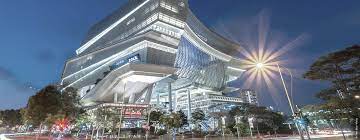 The star vista is situated on b1 to l2, above it is a 5,000 seater performing arts centre. Star Performing Arts Centre Wsp