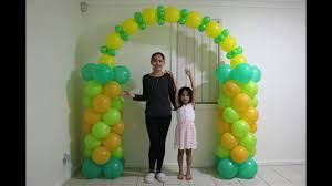 Balloon Arch Without Stand Lion King Theme Youtube Balloon Arch Diy Balloon Arch Celebration Balloons