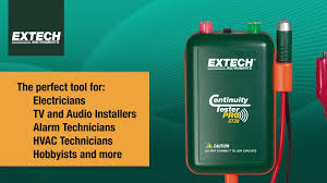 Watch Extech CT20 Remote and Local Continuity Tester on ...