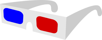 Download 3d Glasses Vector Drawing Public Domain Vectors