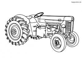 Traktor sind große fahrzeuge in der regel in betrieben eingesetzt. Malvorlage Traktor Anhanger