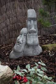 The mysterious moai statues at easter island are ancient remnants of a great past. Pin On Stone Garden Ornaments