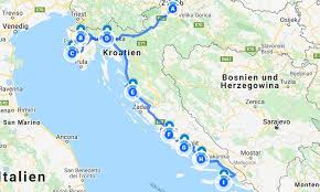 Sie können diese karte von split öffnen und herunterladen oder drucken durch klicken auf die karte oder diesen link: The Ultimate Croatia Itinerary 10 Days To The Most Beautiful Places