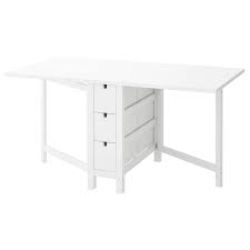 Norden Gateleg Table White Ikea In 2020 Norden Gateleg Table Ikea Bed Frame With Storage