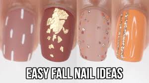 In the delight of enjoying the colors of autumn, we forget to color our beautiful nails. Easy Fall Nail Ideas Nail Art Compilation Youtube