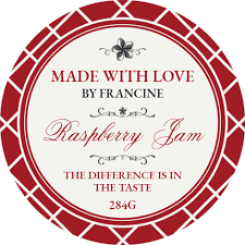 Image result for jam jar labels