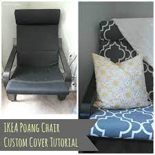 Easy diy mudcloth pillow ikea hack the painted hive. Diy Ikea Poang Chair Cover Polished Habitat