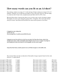 Single spaced about 10 pages. Words In Page