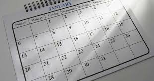 How many days until June?