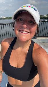 Running in chilly weather with frost