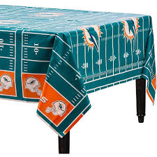 Griese is arguably the most decorated player in dolphins history. Miami Dolphins Table Cover 54in X 102in Party City