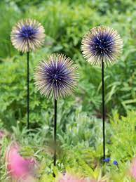Allium Starburst Stake Metal Flowers Gardener S Supply Metal Flowers Garden Allium Flowers Metal Flowers