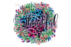 Download Free Thankful Sublimation Design Svg Cut File