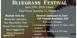 GearHouse Brewing Bluegrass Festival!