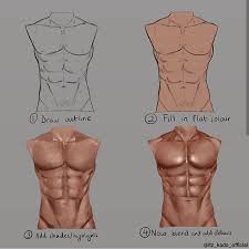 How to draw anime abs and muscle tissues no timelapse youtube. Drawing Tips Body Male Torso Drawingpencil Drawingtime Drawing2me Drawing Tips Body Male Body Drawing Digital Painting Tutorials Art Reference Poses