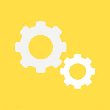 Config preference configure option setting yellow folder configuration. Yellow Settings Icon Iphone Icon App Icon Design App Icon
