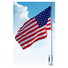 While most states do not have regulations regarding the mounting of flag poles on trucks, trailers, and other vehicles, obstruction the view of other drivers will get you flagged by traffic police. Big Rig Chrome Shop Semi Truck Chrome Shop Truck Lighting And Chrome Accessories