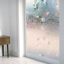 Rabbitgoo Film Adhesif Pour Fenetre Decoratif Film De Vitre Repositionnable Statique 3d Autocollant 90cm 200cm A Film Pour Fenetre Decoration Fenetre Vitre