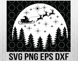 Download Christmas Scene With Santa Svg Christmas Scene Svg Christmas Svg New Year Svg Christmas Stencil Christmas Paper Cut Santa Svg Designbtf Com