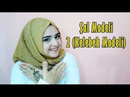 Sal Modeli 2 I Kelebek Modeli Youtube Sal Kelebekler Kizlar