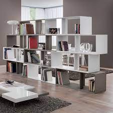 Librerie divisorie e bifacciali per separare ambienti. Libreria Divisoria Bifacciale Autoportante August
