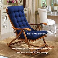 The gripper realtree jumbo outdoor rocking chair seat cushion is for those who love the outdoors. Amz Exclusive Soft Rocking Chair Cushions Home Cotton Cushion Long Chair Pad 48 X 16 Inches Set Of 1 48 X 16 Inches Royal Blue Amazon In Electronics