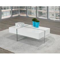 With the transparency of glass, your new coffee table set will give your room a designer look guests will notice. Extendable Glass Coffee Tables You Ll Love In 2021 Wayfair