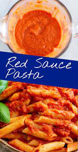 The Taste Of Italy This Classic Red Sauce Pasta Makes A Quick Dinner For The Family Ready In Under 3 Red Sauce Pasta Easy Pasta Recipes Italian Pasta Recipes