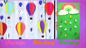 Balon udara merupakan sebuah teknologi penerbangan pertama yang dibuat oleh manusia. Hiasan Dinding Balon Udara Origami Cek Bahan Bangunan