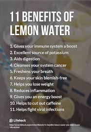 Lemon Water Benefits Dr Duga Dr Feeney Associates Pediatric Dentistry Tampa Fl Www Pediatricdent Lemon Water Benefits Lemon Water Healthy Living