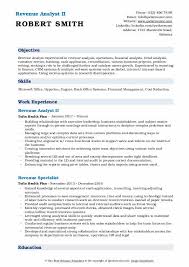 Financial management analyst job description businesses and companies hire financial management analysts to coordinate operations and programs related to financial research and management. Revenue Analyst Resume Samples Qwikresume