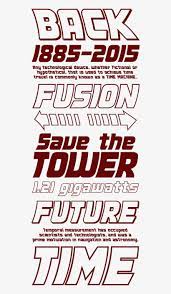 This font is free for personal use. Back To The Future Font Tipografia Back To The Future 525x1337 Png Download Pngkit