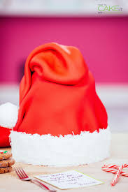 This Santa Hat Cake Is Sure To Put Me At The Top Of Santa S Nice List Hat Cake Cake White Chocolate Candy
