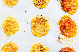 Eat them on their own as a snack or serve them with cheese. Low Carb Parmesan Crisps Recipe Cooking Lsl