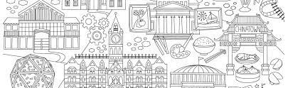 Color maps with statistical data. Free Manchester Themed Printable Colouring Pages Visit Manchester