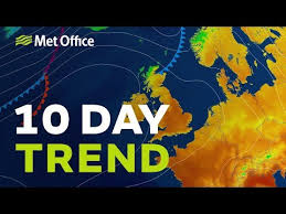 10 day trend how long will the dry and sunny weather last