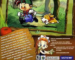 Harvest Moon 64 Advertisement Yeah It S Not Classic Or Even A Good Ad But I Love The Game Geek Books Harvest Moon 64 Harvest Moon Game