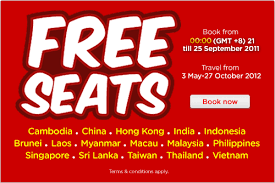 Book cheap airasia flights online with webjet australia! Airasia Free Seats Campaign For 2012 Flights Is Back
