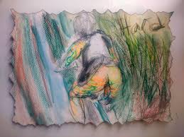 cycling a dildo in forest Drawing by Evrensel Ürüm | Saatchi Art Belgium